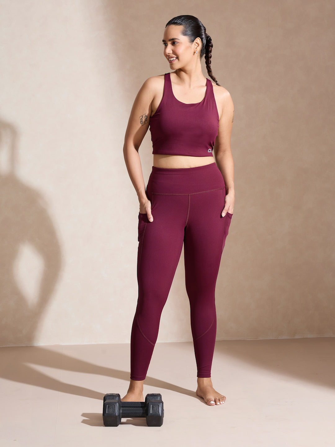 Shop-Plum High Impact Action Bra & Aura Leggings