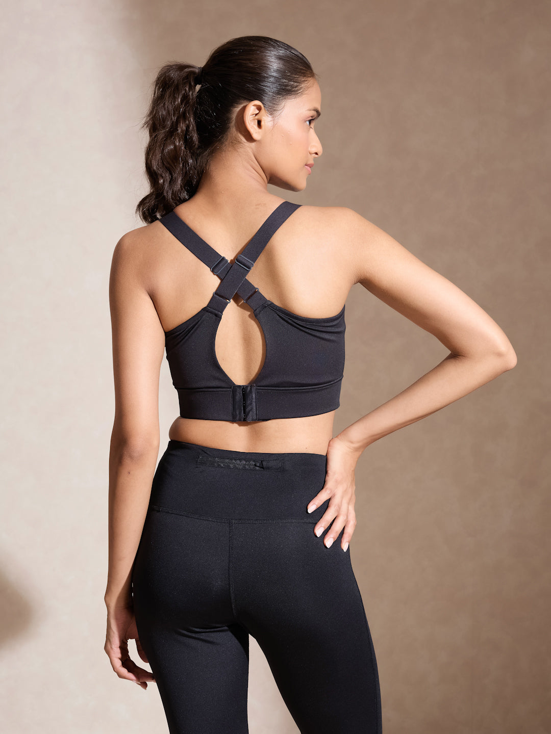 Shop-Black Ultimate Sports Bra & Ath Perform 7/8 High Waist Leggings