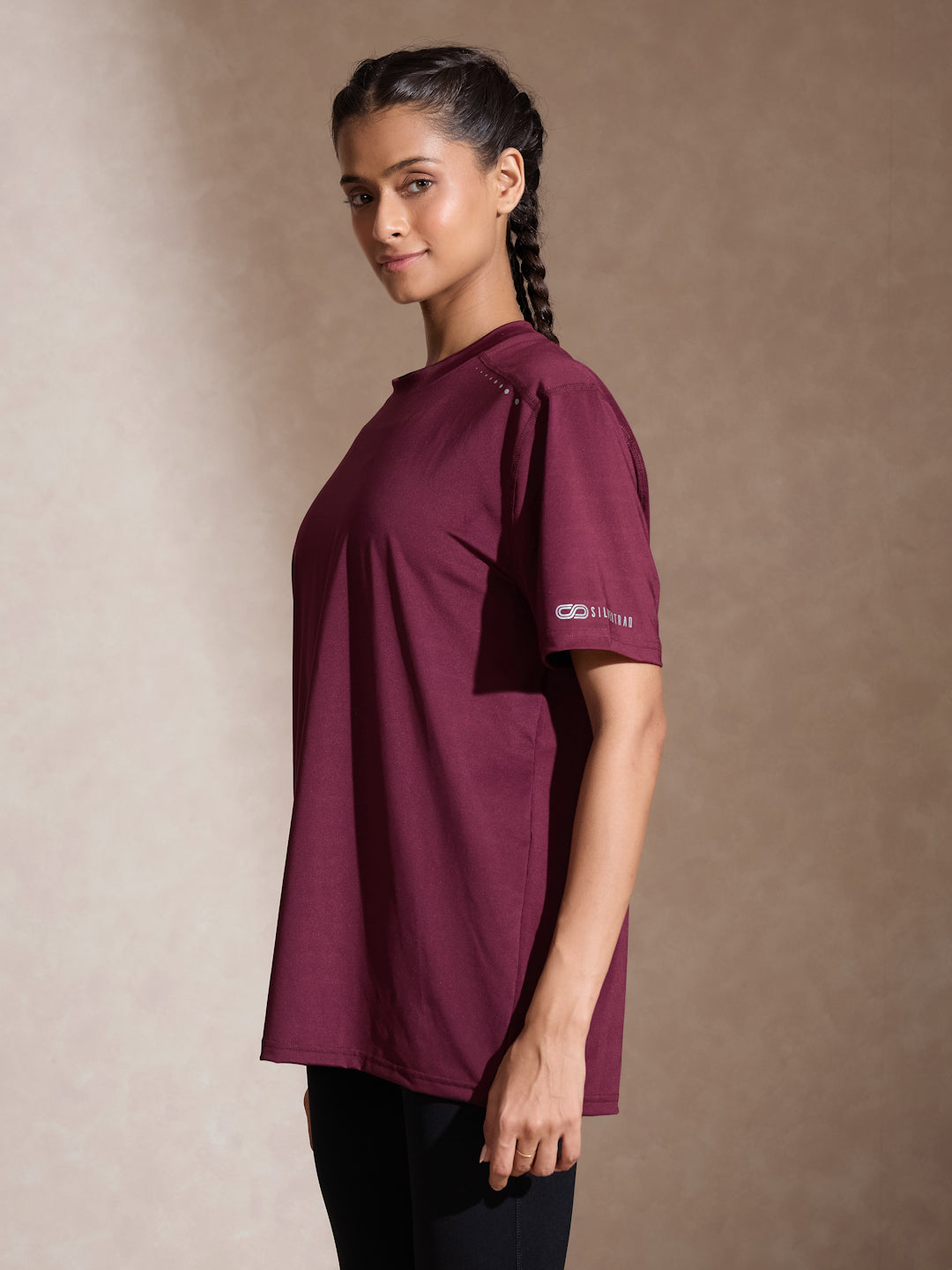 Shop-Boyfriend TraqDry Tee Plum