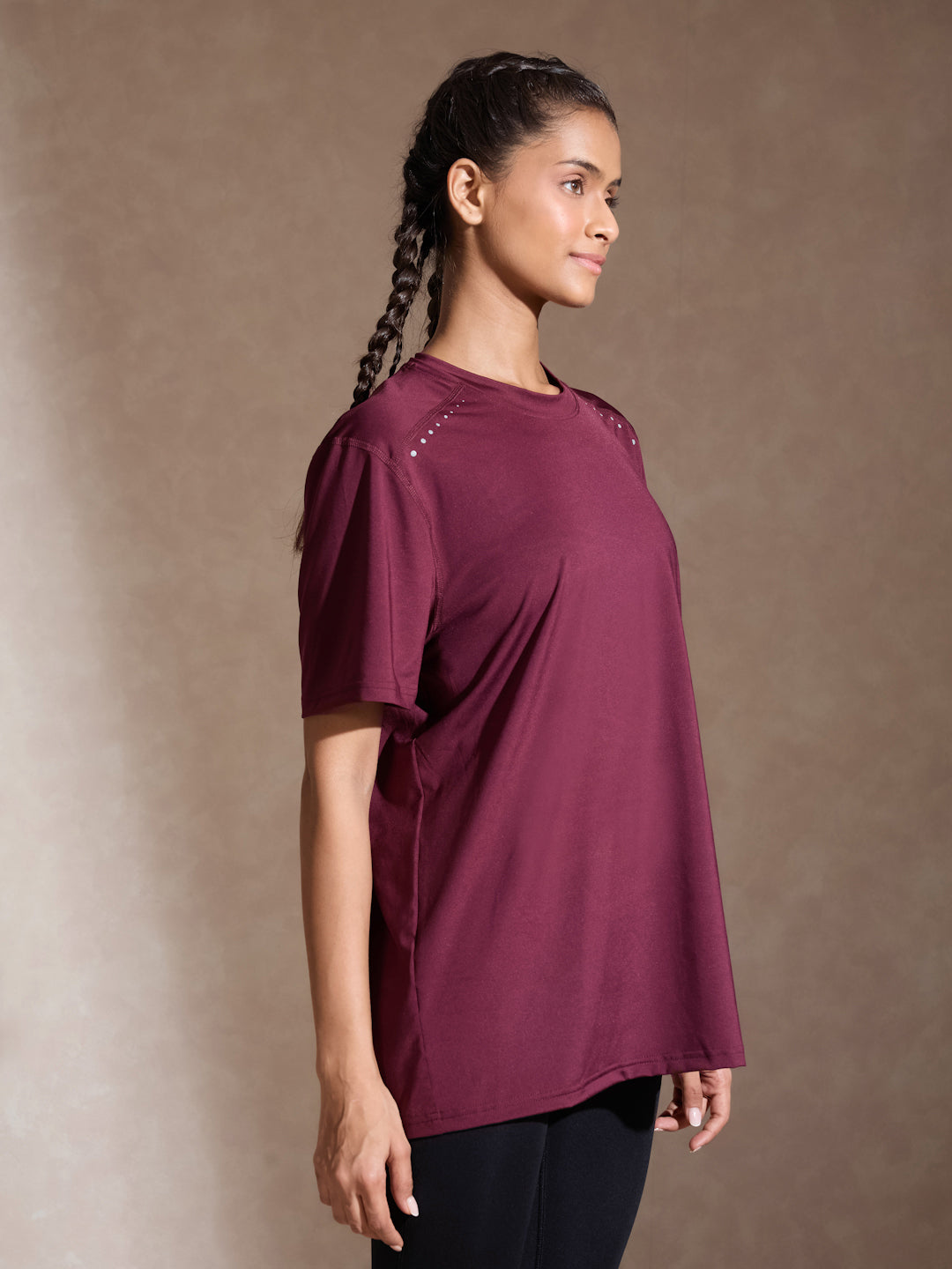 Shop-Boyfriend TraqDry Tee Plum