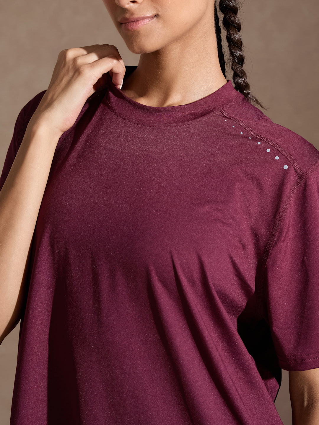 Shop-Boyfriend TraqDry Tee Plum