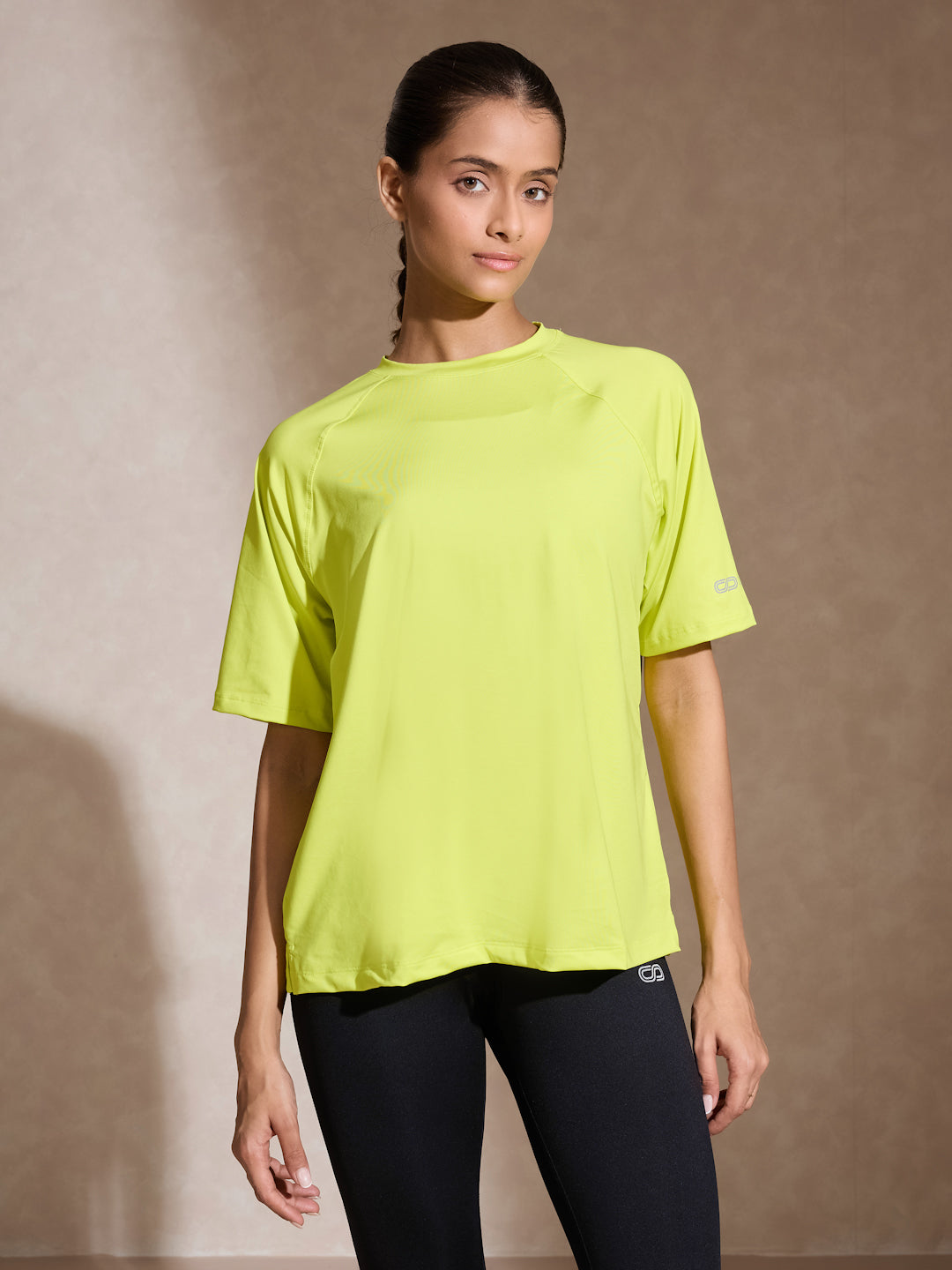 Shop-Traqfit Raglan Tee Lime