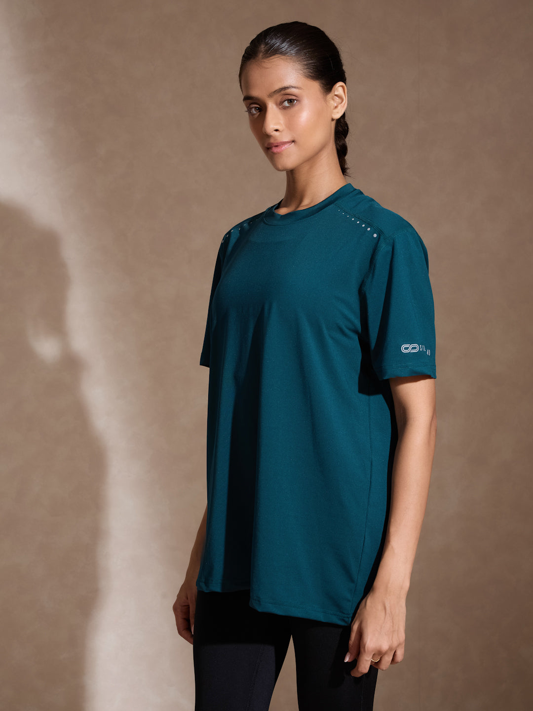 Shop-Boyfriend Traq Dry Tee Teal