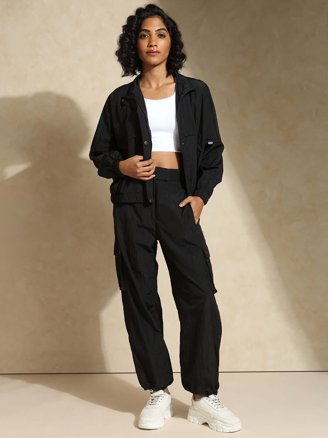 Shop-AeroTraq Cargo Pants Black