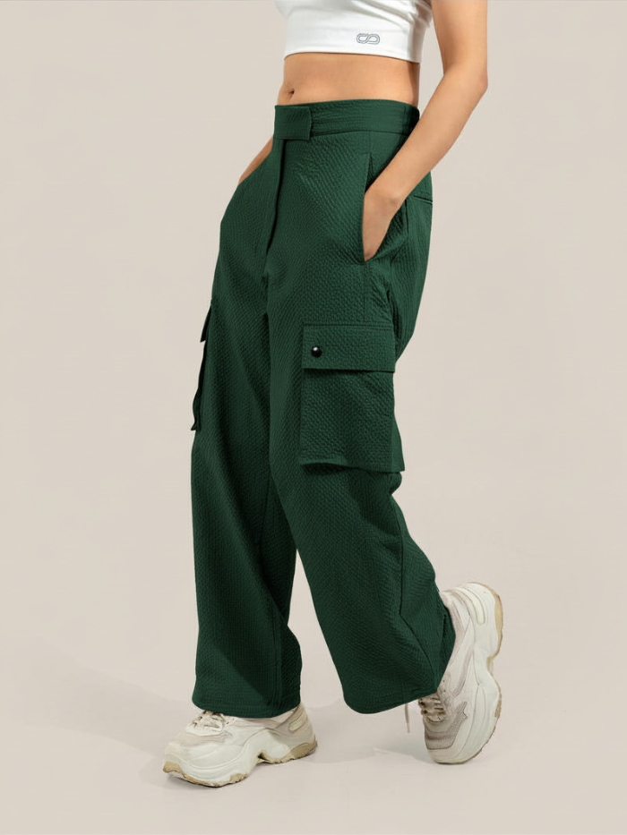 Shop-TraqPace Cargo Pants Camo Green