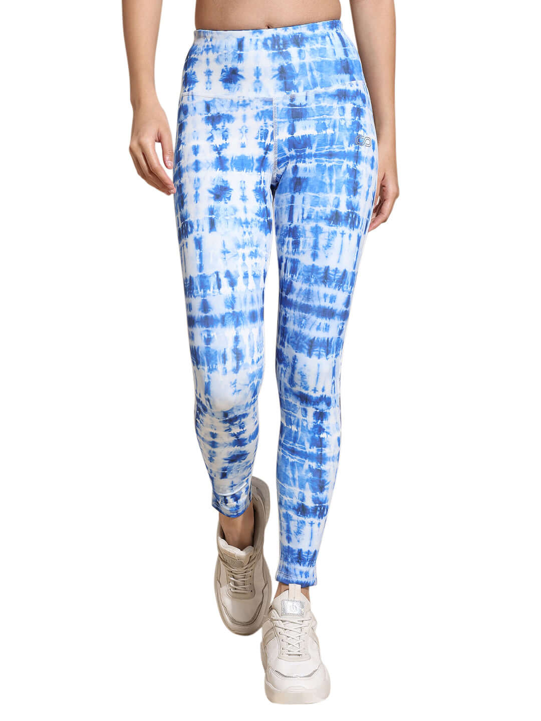 Shop-Indigo Shibori Plunge Bra & Luxe Leggings