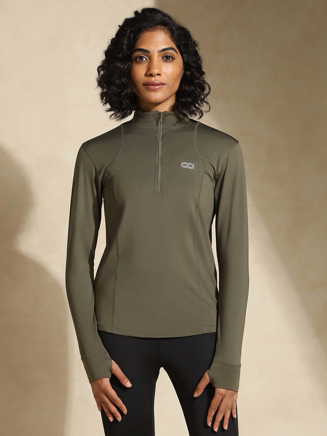 Shop-Women's Ath Runner Zip Neck Sea Turtle