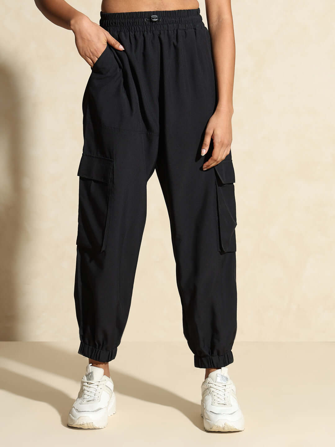 Shop-Black Tracker Cargo Pants & Cargo Jacket
