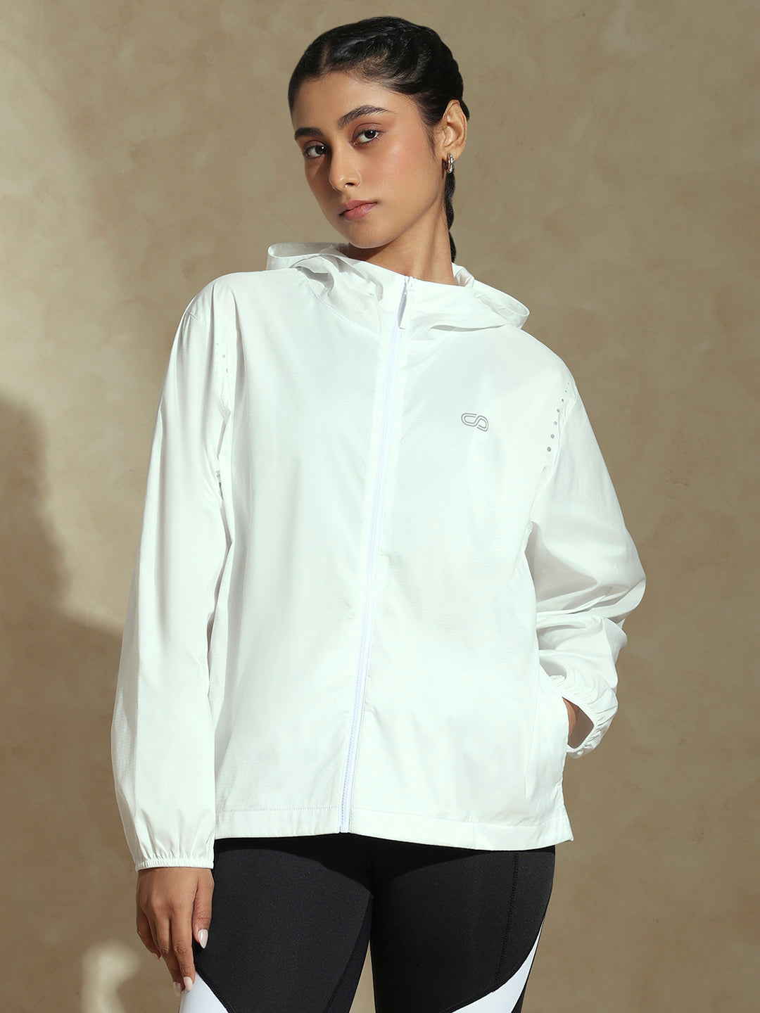 Shop-TraqLite Woven Jacket White