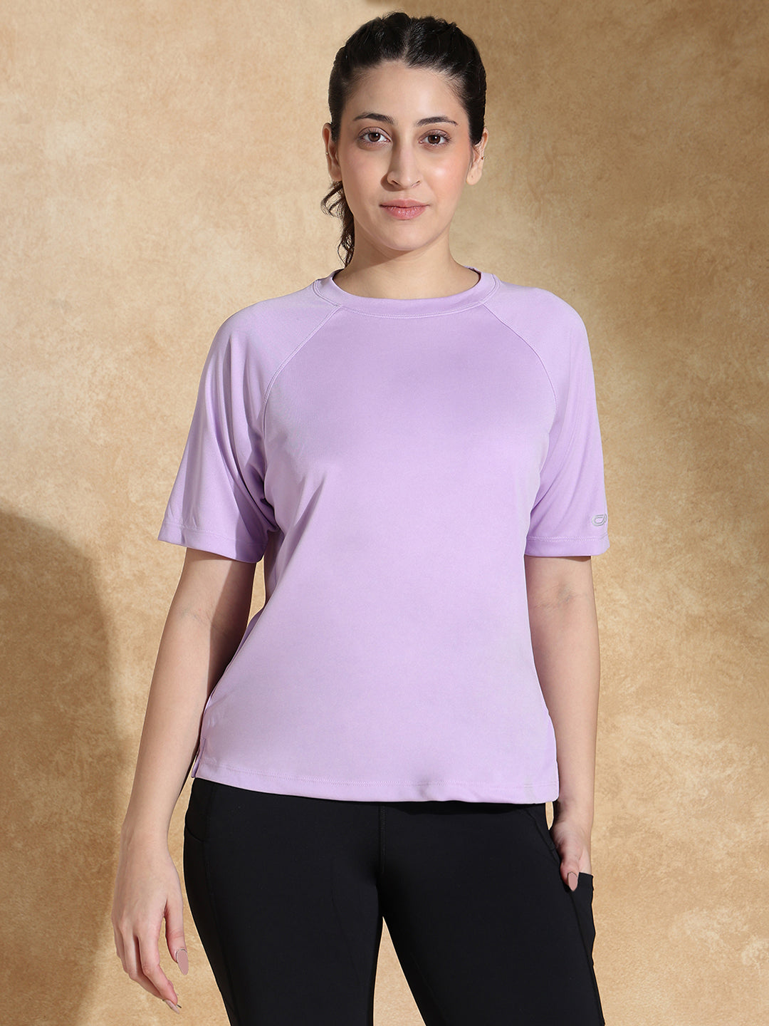 Shop-Traqfit Raglan Tee Lilac