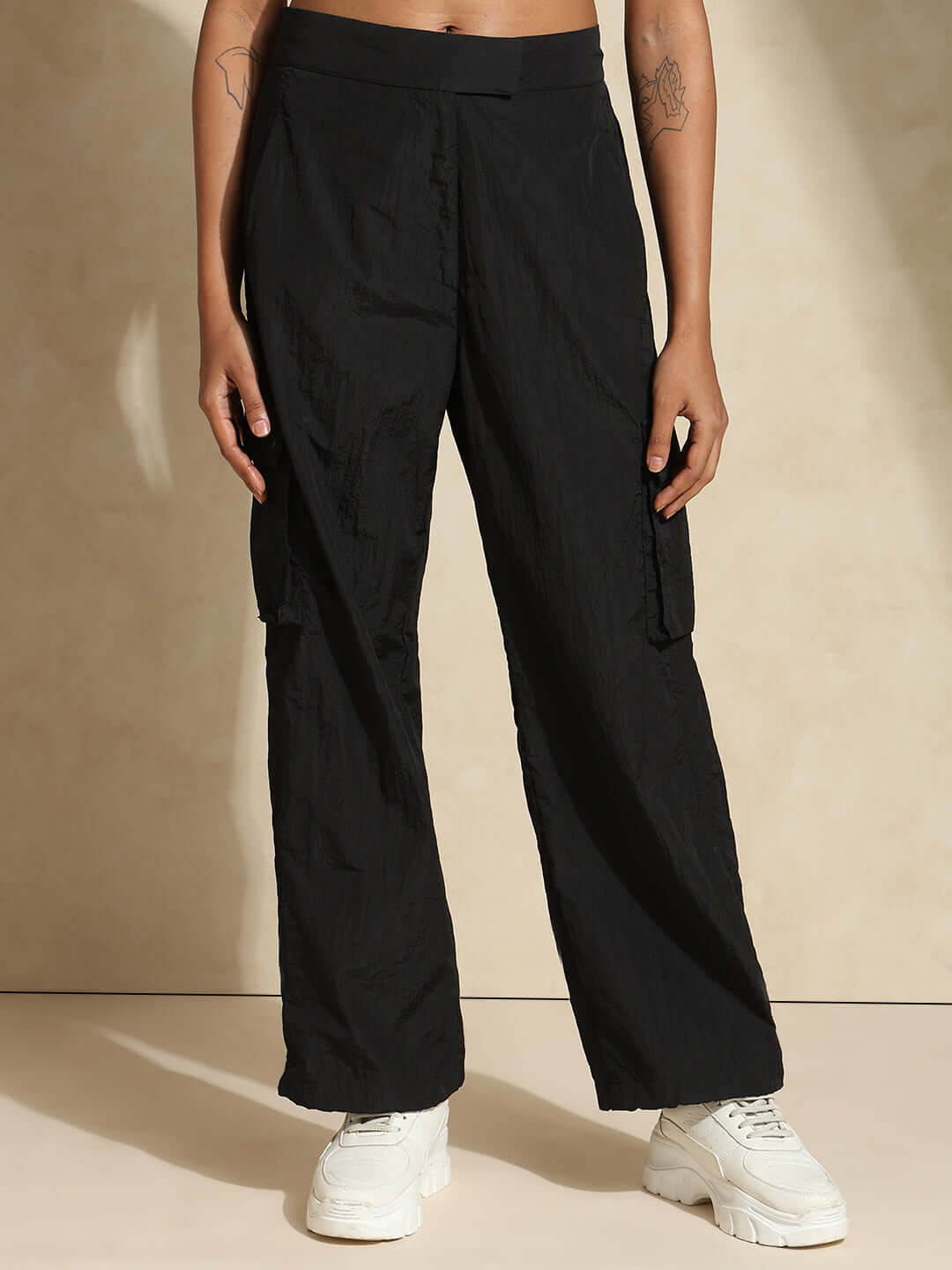 Shop-AeroTraq Cargo Pants Black