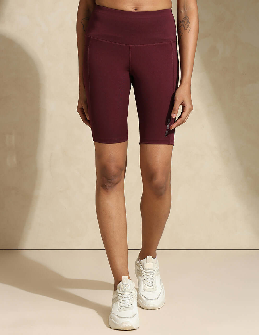 Shop-Aura Cycling Shorts Plum