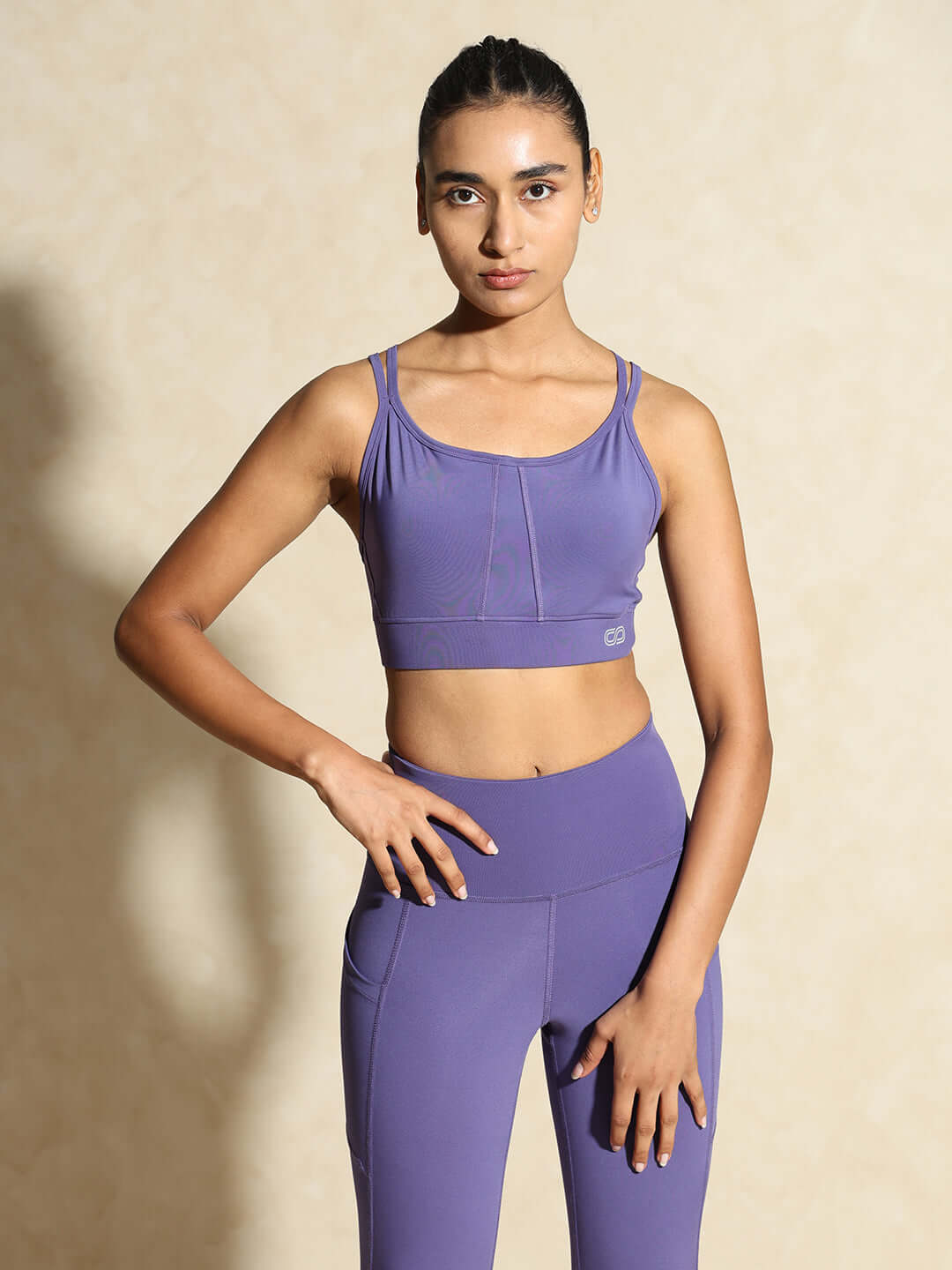 Shop-Iris Yoga Strap Back Bra & Aura Leggings