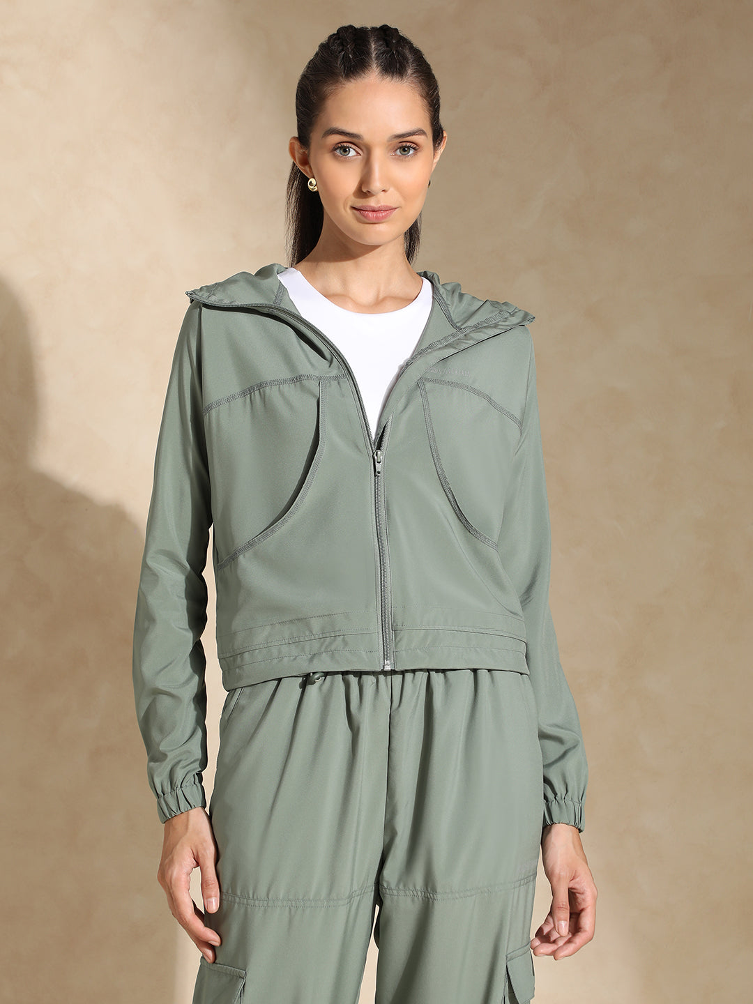 Buy Silvertraq Utility Cargo Track Jacket