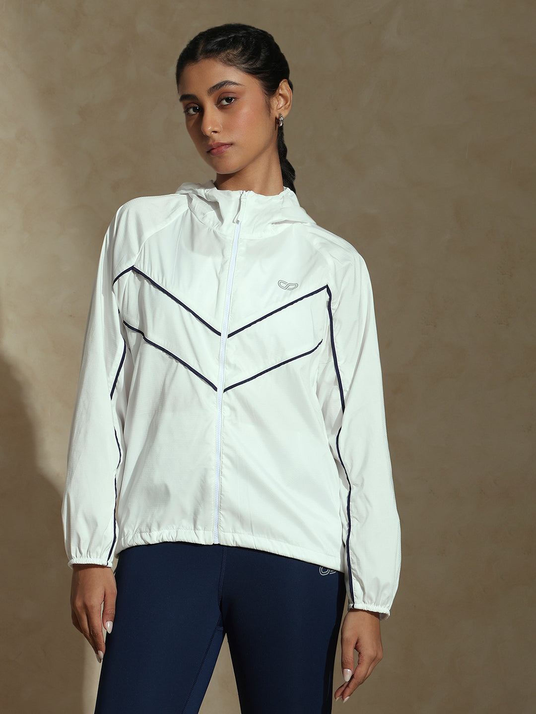 Shop-TraqRunner Ripstop Jacket White