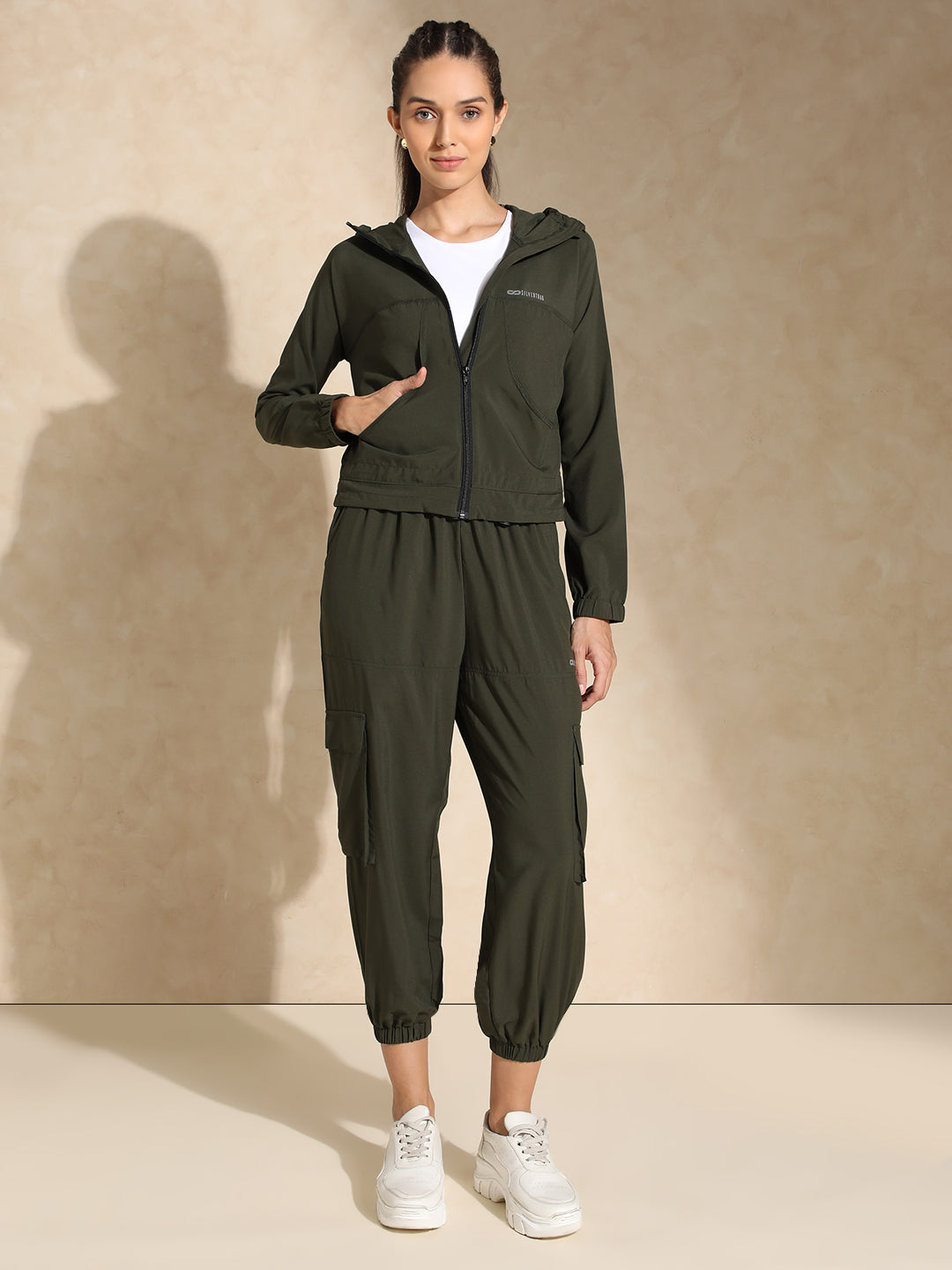 Olive Utility Cargo Jacket Tracker Cargo Pants