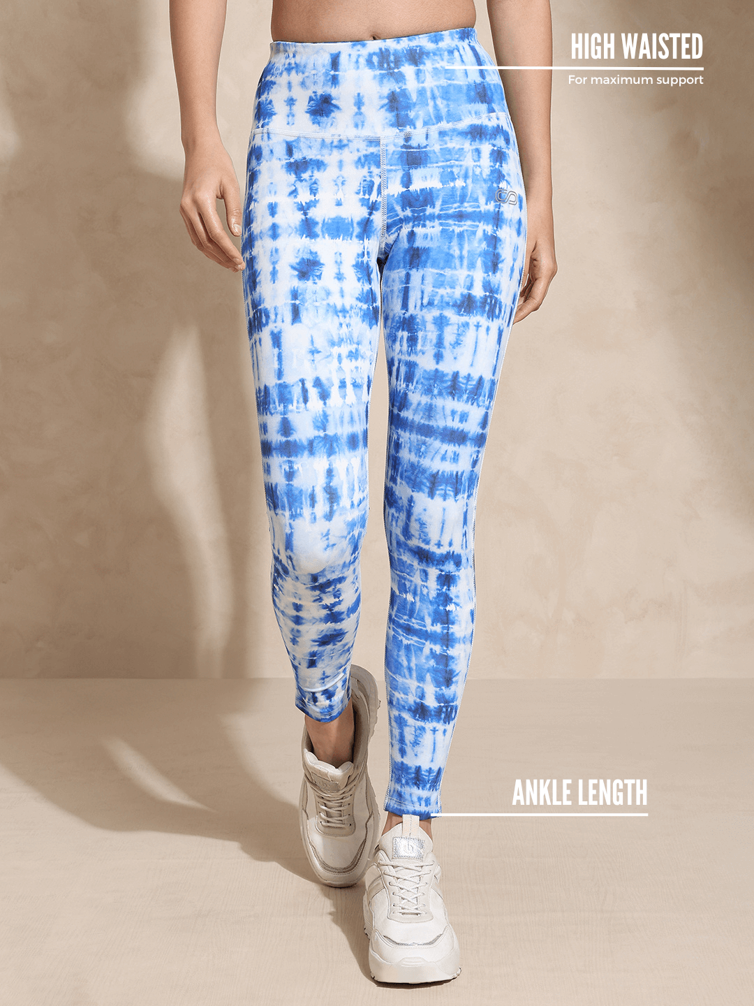 Shop-Indigo Shibori Luxe Crop Top & Leggings