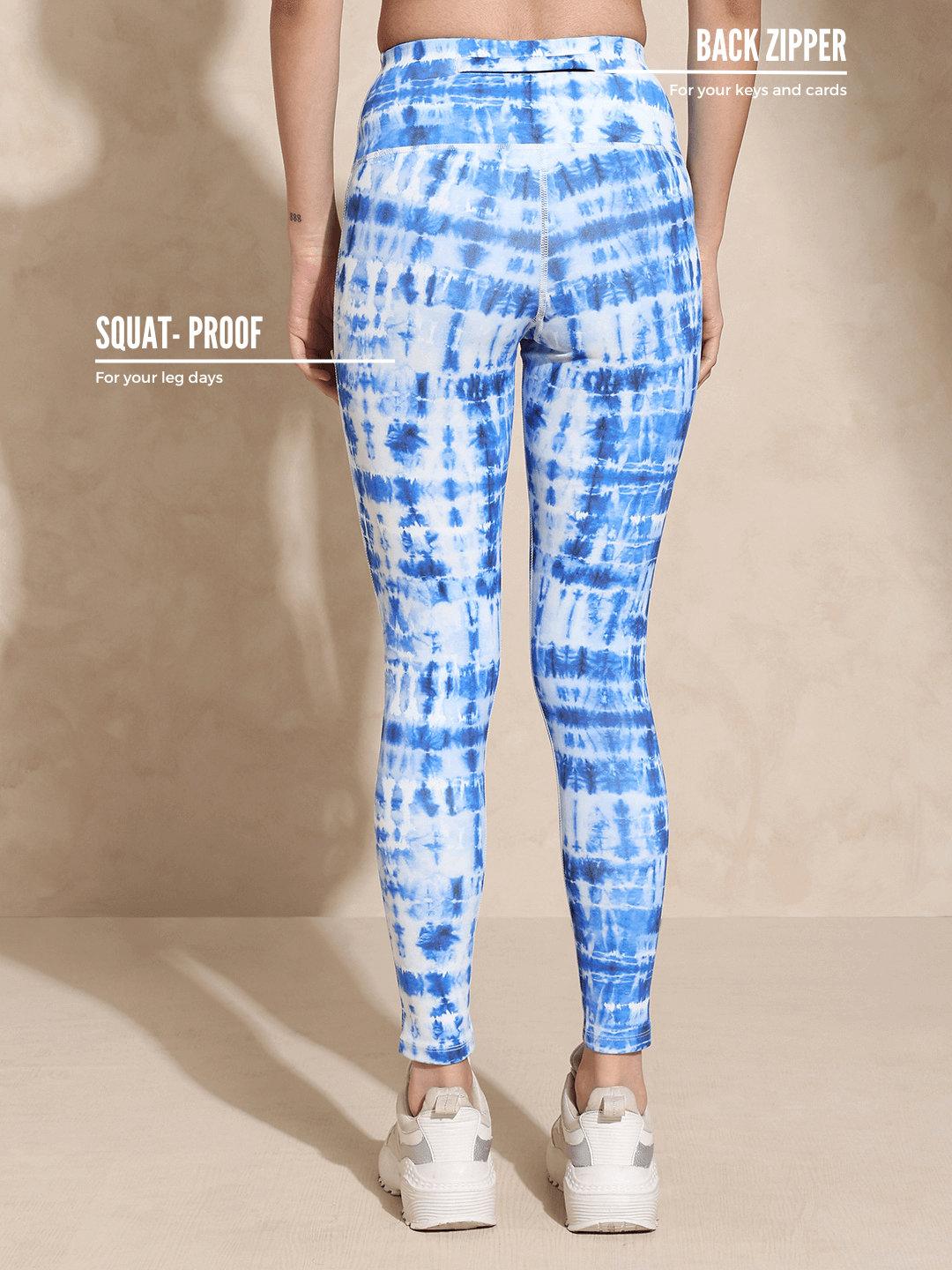Shop-Indigo Shibori Luxe Crop Top & Leggings