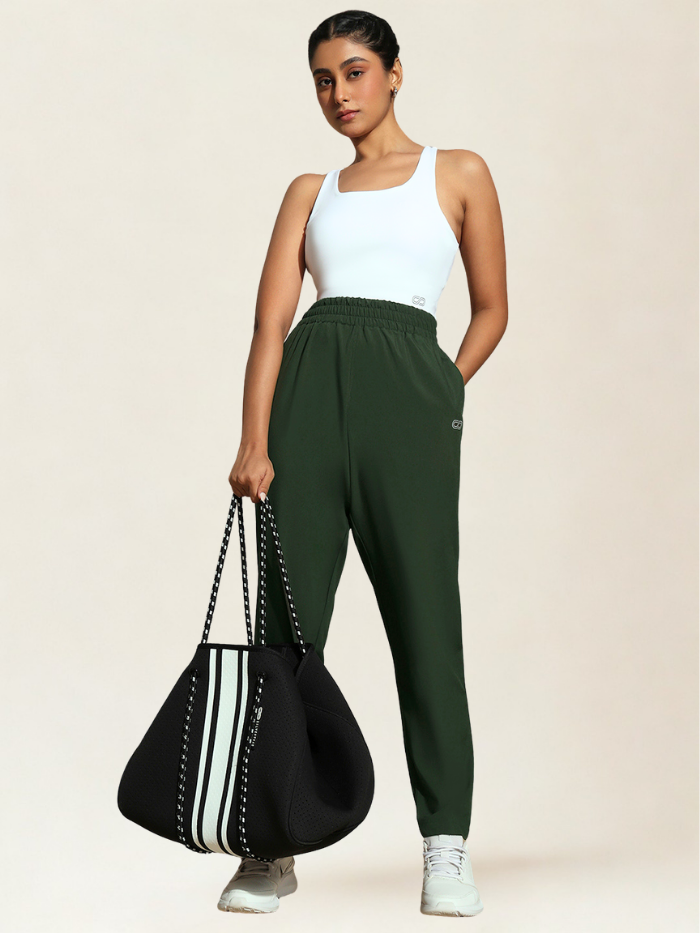 Shop-TraqLite Track Pants Olive