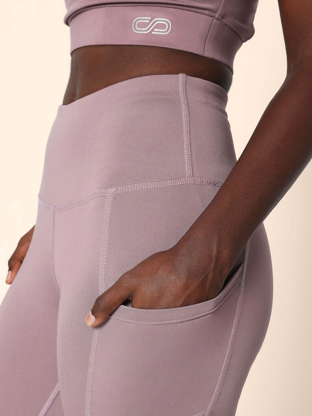 Shop-Nirvana Cross Back Crop Top & Aura Leggings