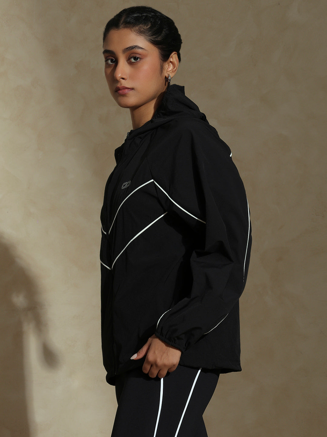 Shop-TraqRunner Ripstop Jacket Black