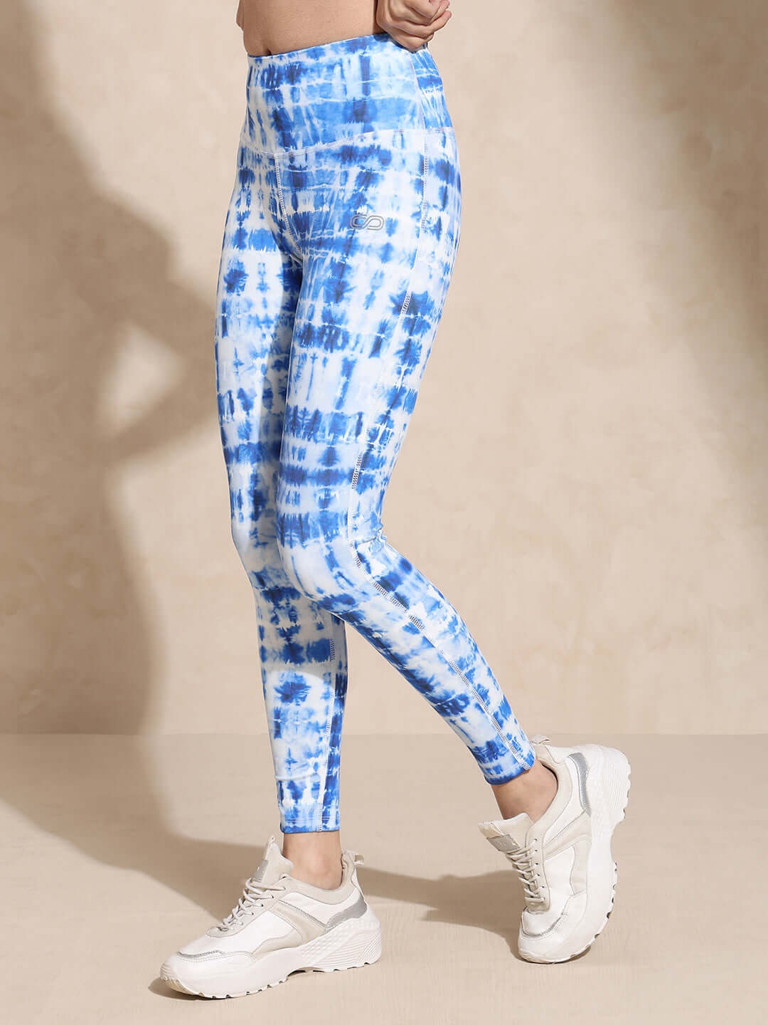 Shop-Indigo Shibori Luxe Crop Top & Leggings