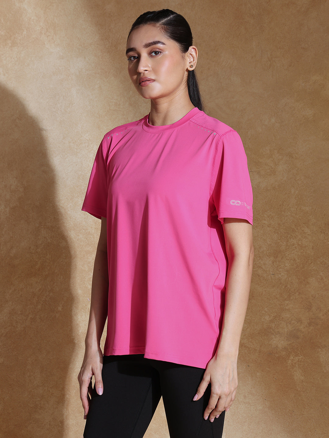 Shop-Boyfriend TraqDry Tee Pink Fuchsia