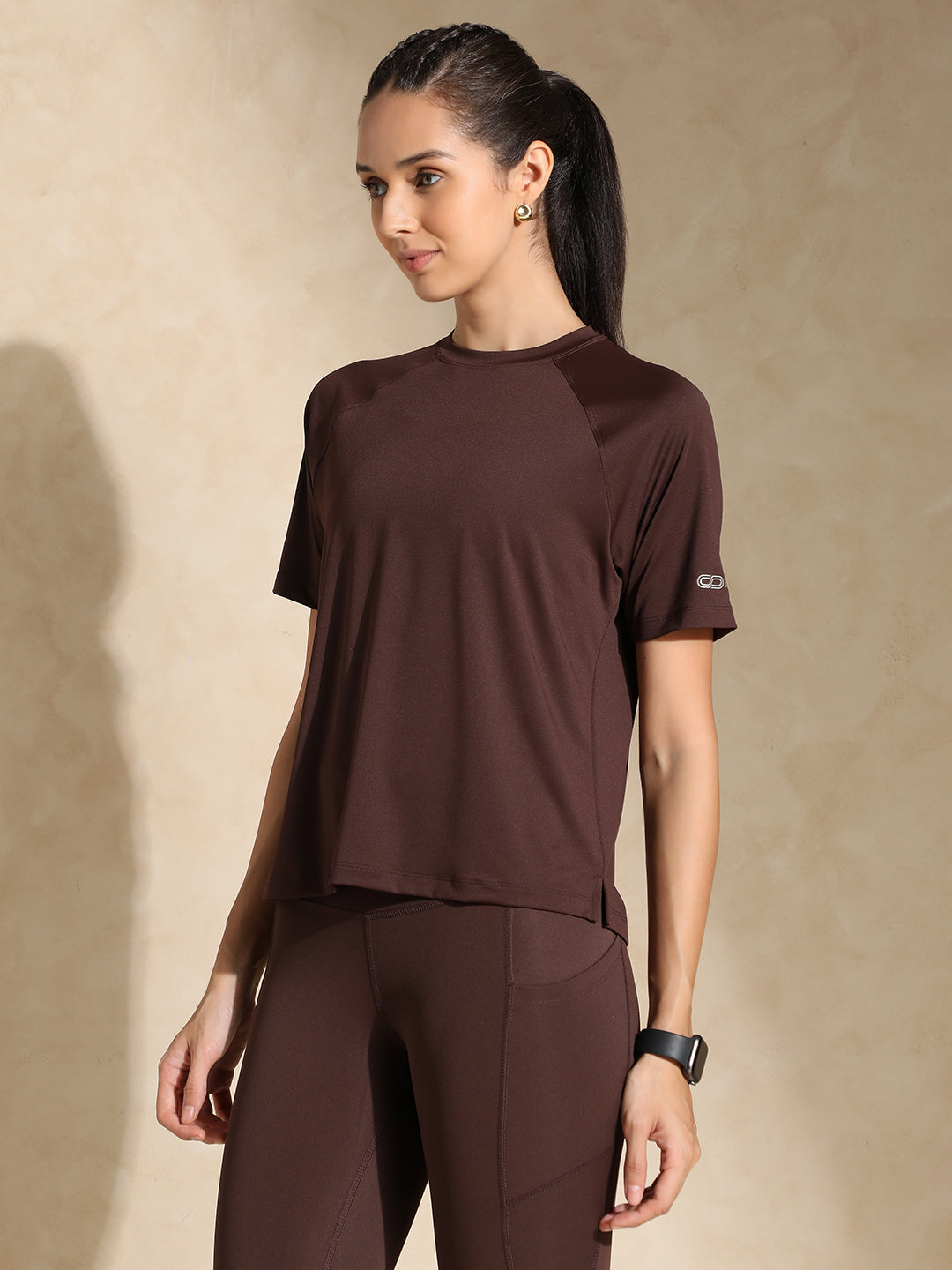 Shop-Traqfit Raglan Tee Java