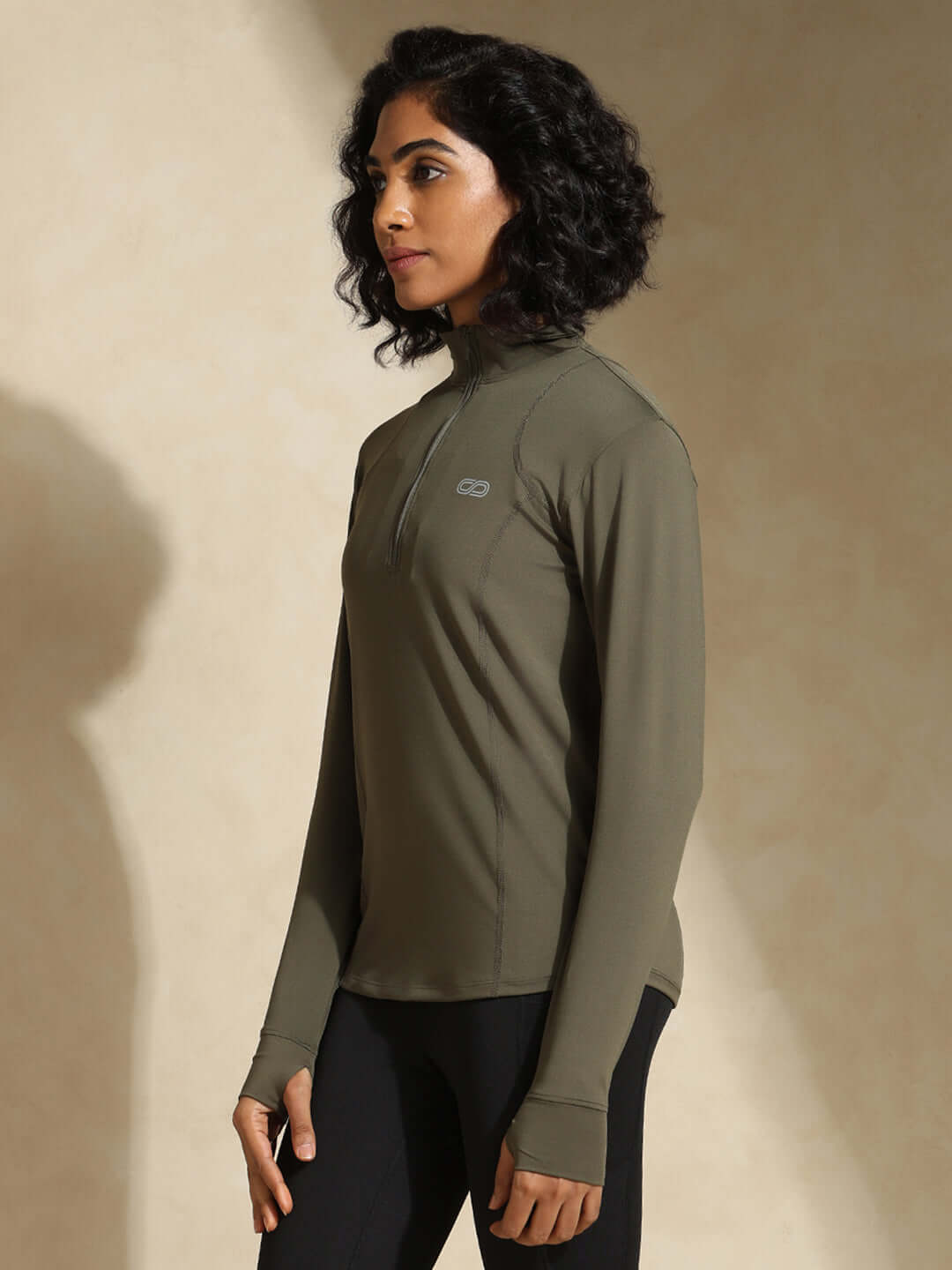 Shop-Women's Ath Runner Zip Neck Sea Turtle