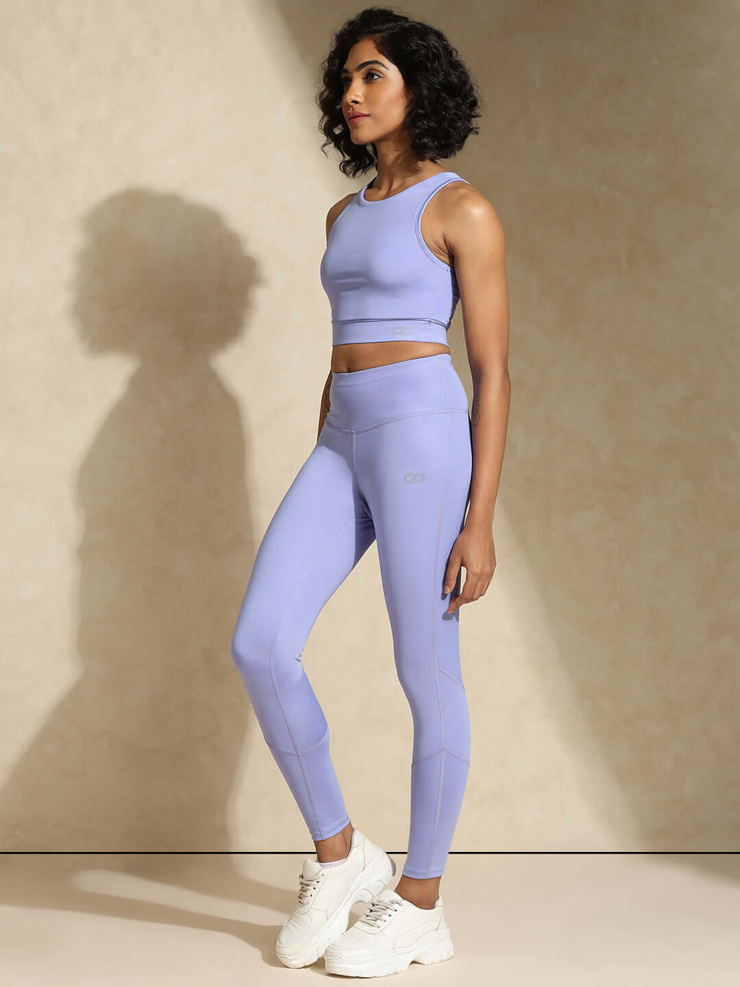 Shop-Periwinkle Cross back Crop Top & 7/8 Leggings