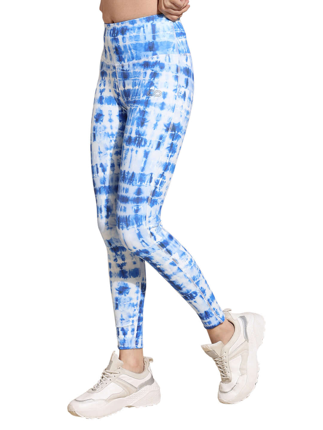 Shop-Indigo Shibori Plunge Bra & Luxe Leggings