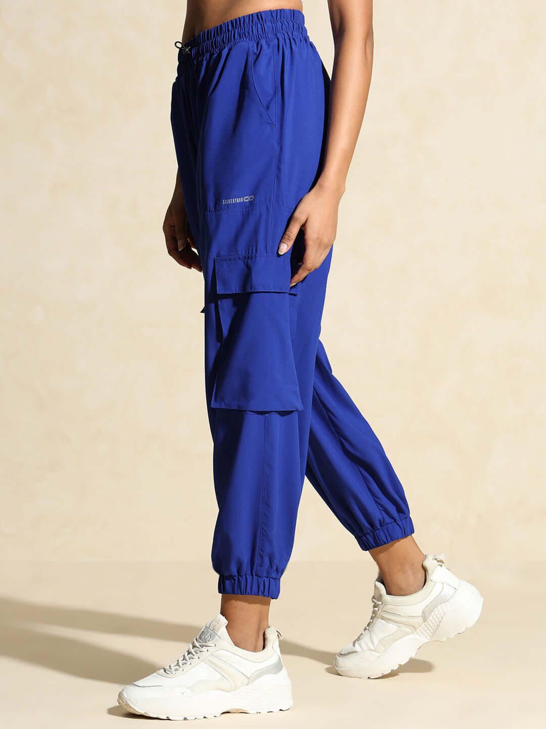 Shop-Cobalt Blue Tracker Cargo Pants & Cargo Jacket