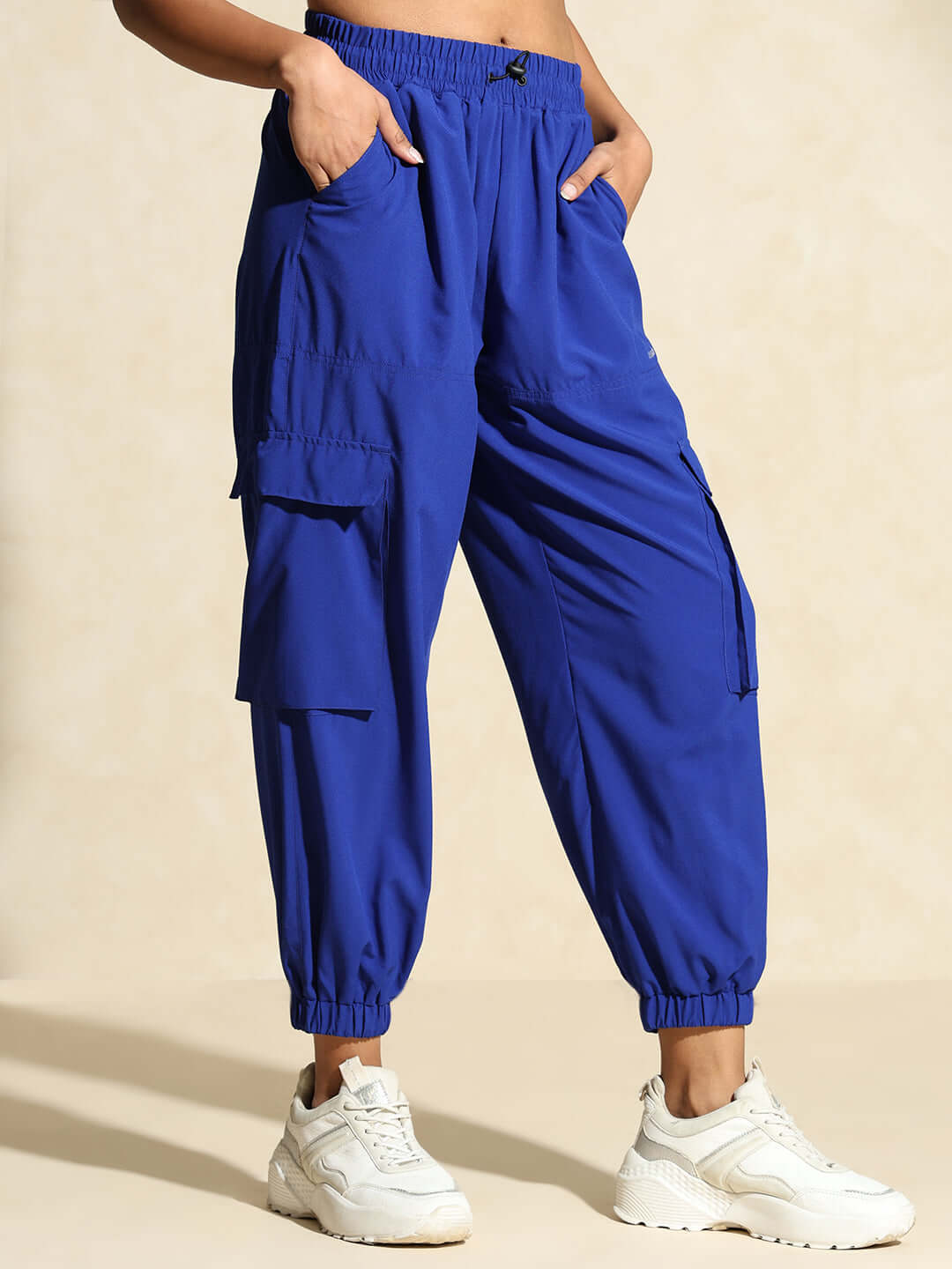 Shop-Cobalt Blue Tracker Cargo Pants & Cargo Jacket