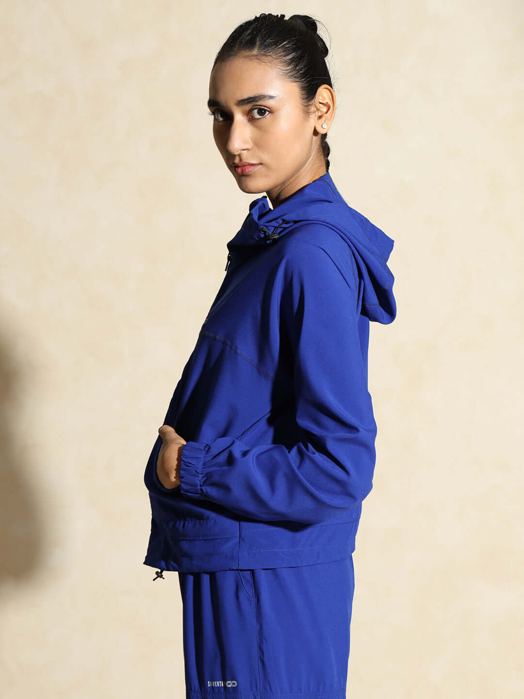 Shop-Cobalt Blue Tracker Cargo Pants & Cargo Jacket