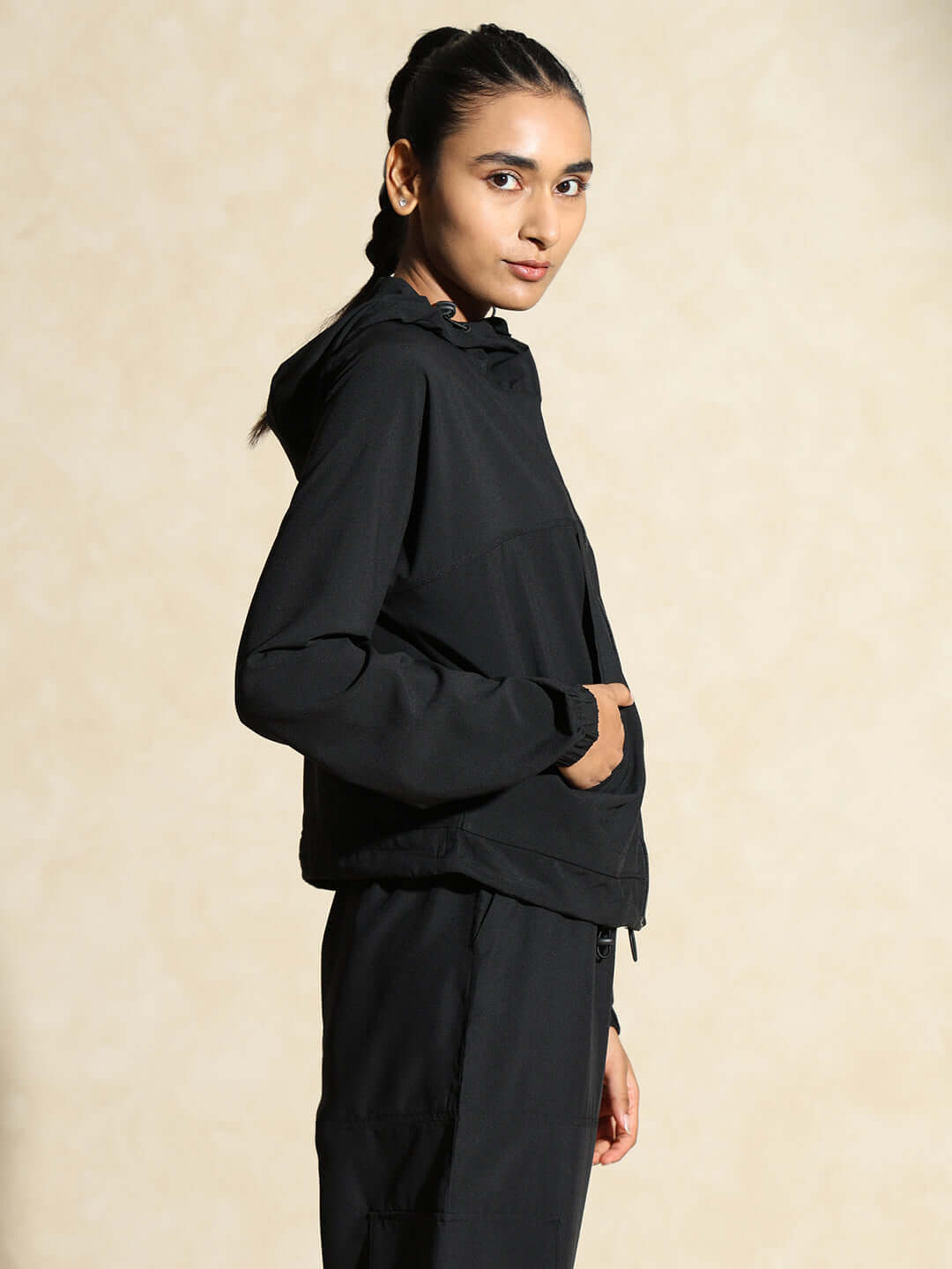 Shop-Black Tracker Cargo Pants & Cargo Jacket