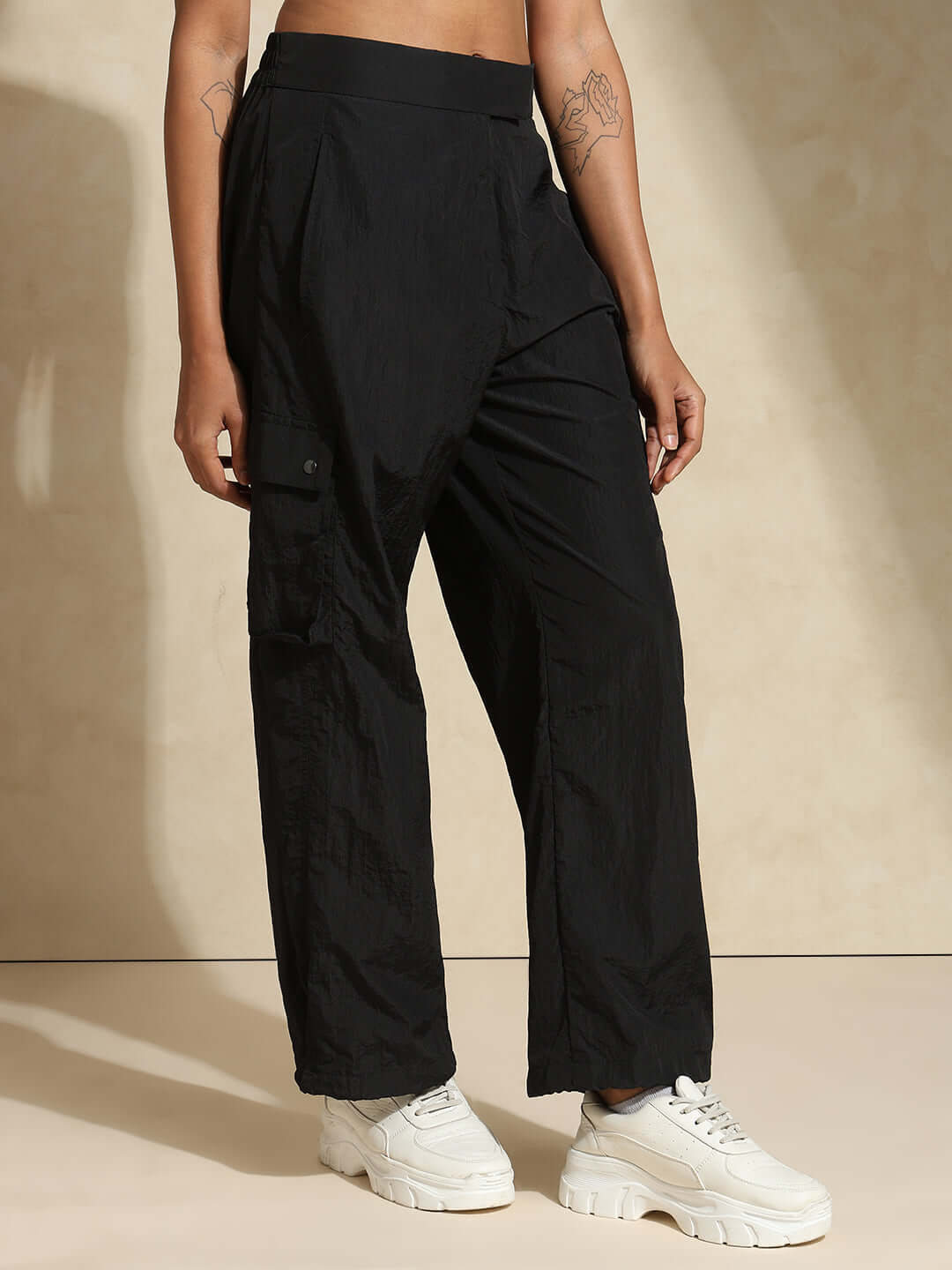 Shop-AeroTraq Cargo Pants Black