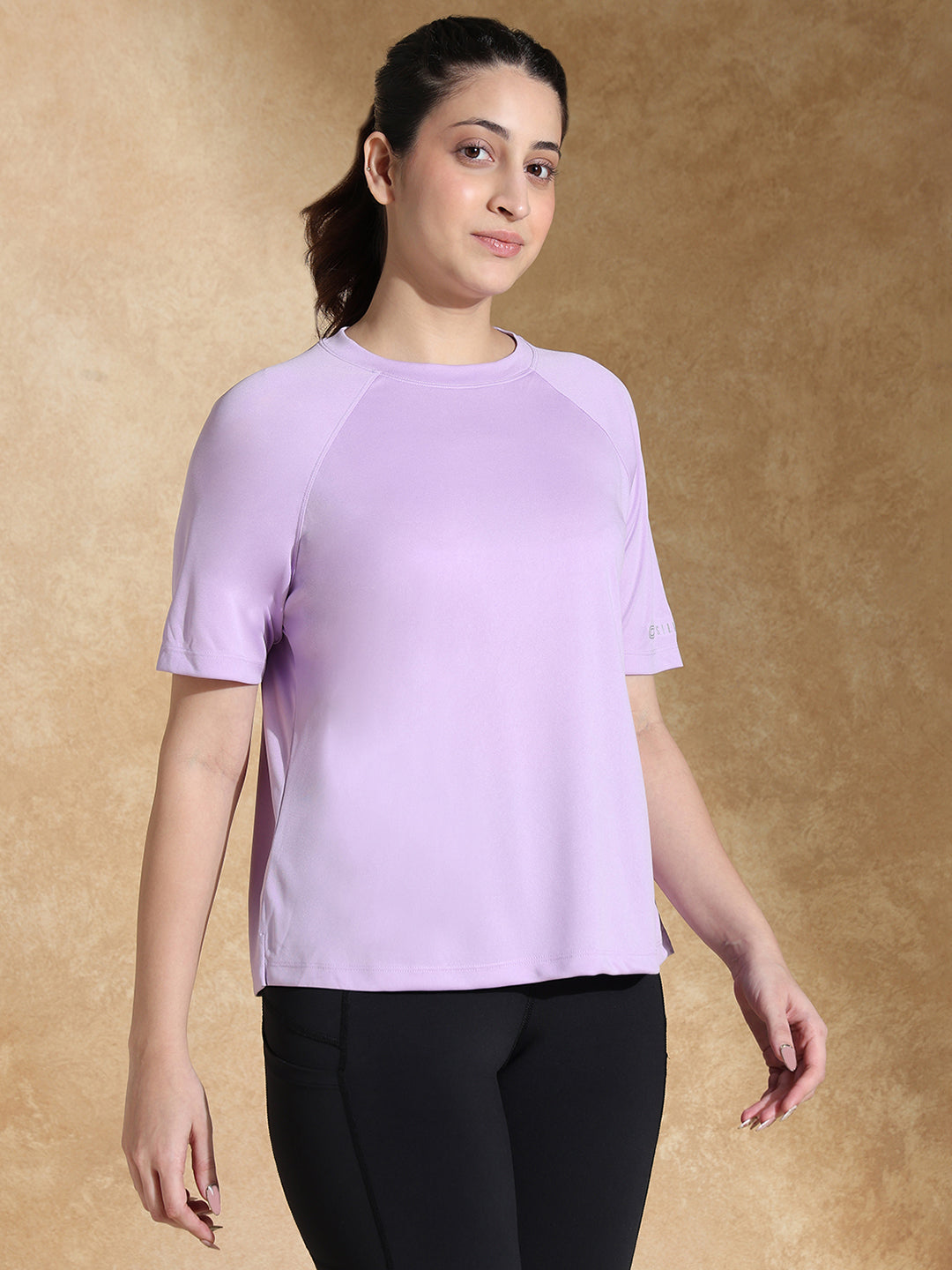 Shop-Traqfit Raglan Tee Lilac