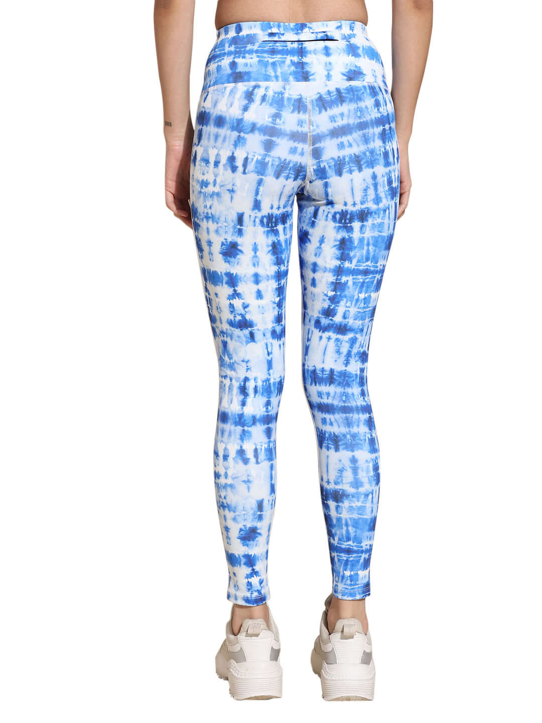 Shop-Indigo Shibori Plunge Bra & Luxe Leggings