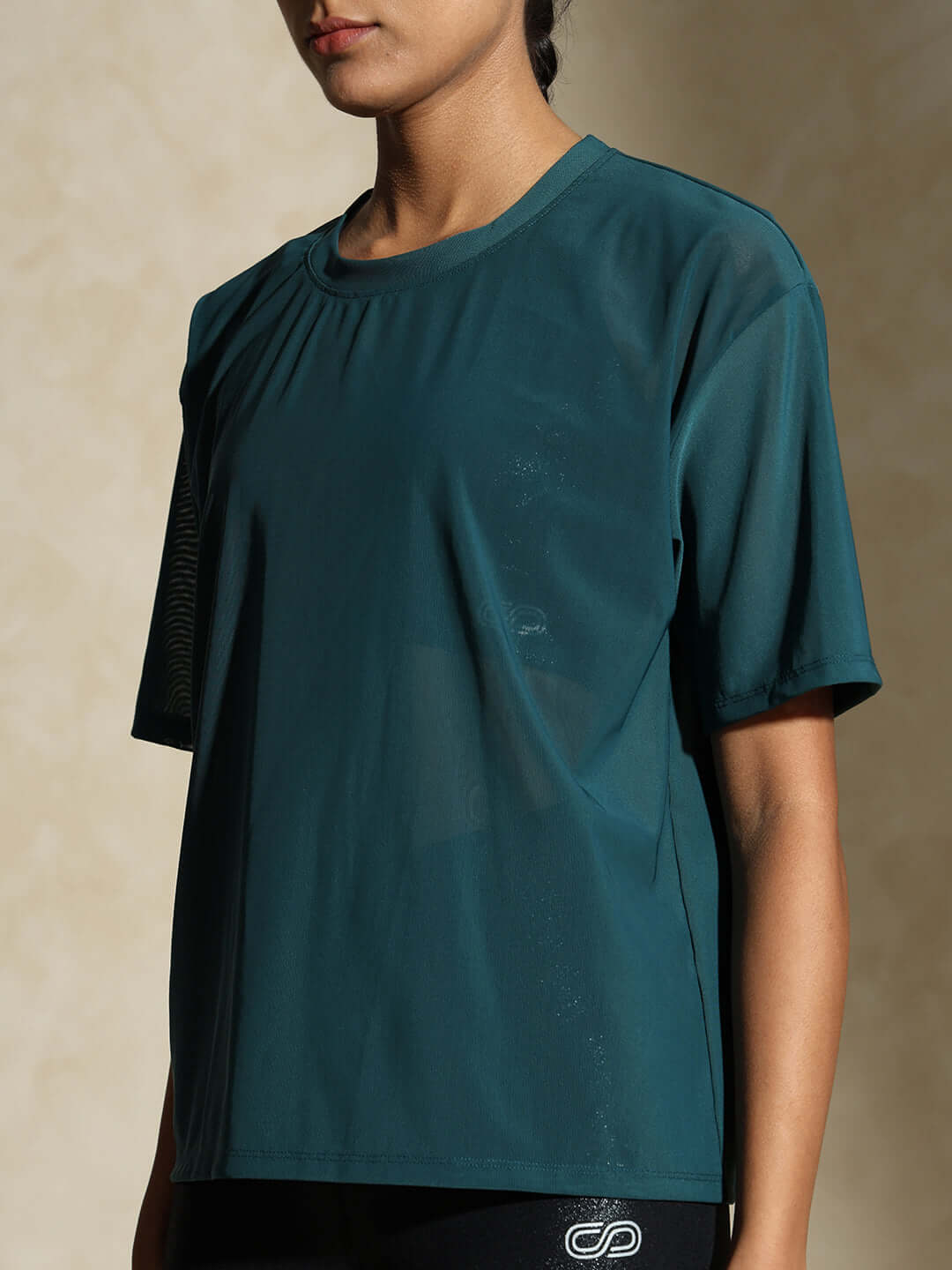 Traq Mesh Tee Teal