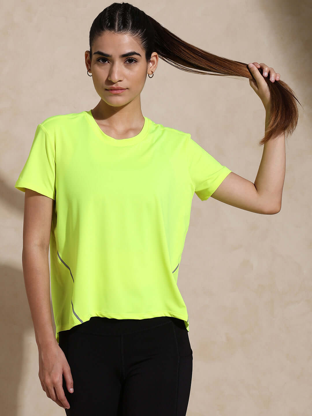 Aero TraqDry Tee Safety yellow