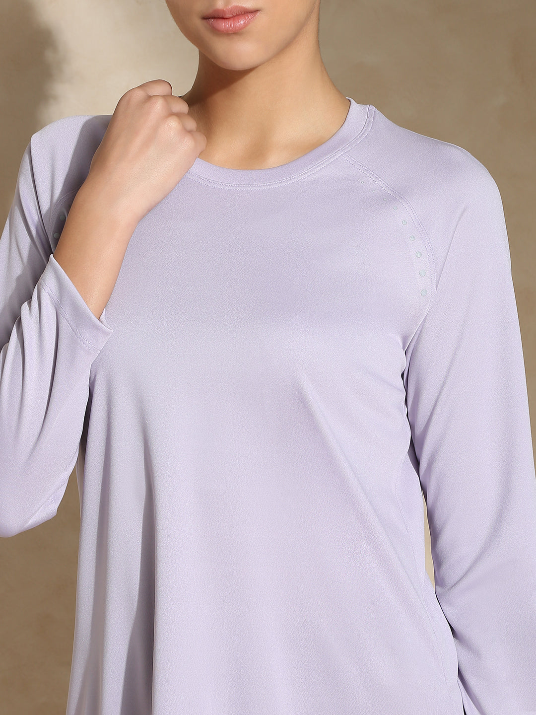Shop-Aero TraqDry Long Sleeve Tee Lilac