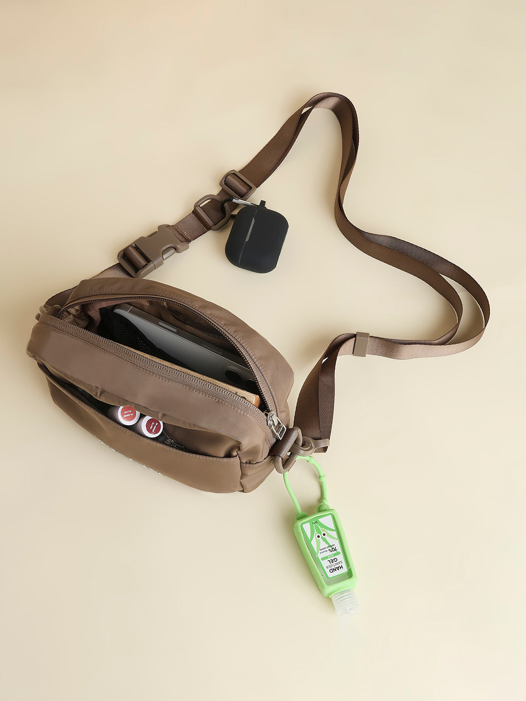 Shop-Traq Sling Bag Almond Beige