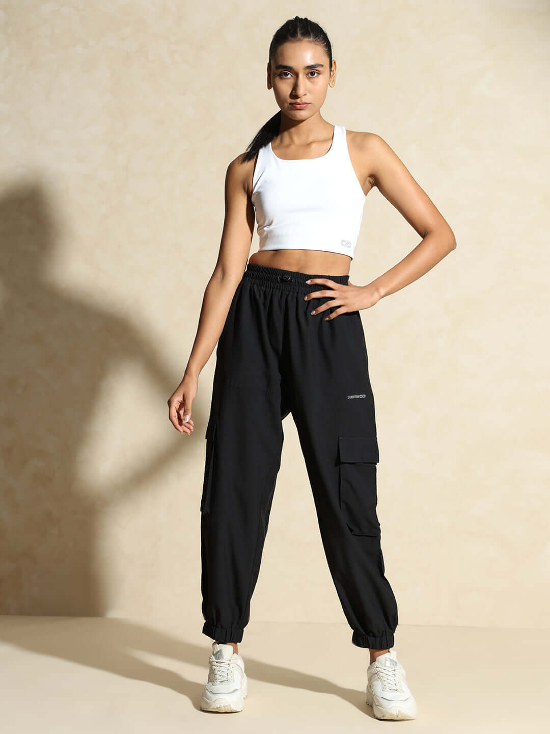Shop-Black Tracker Cargo Pants & Cargo Jacket