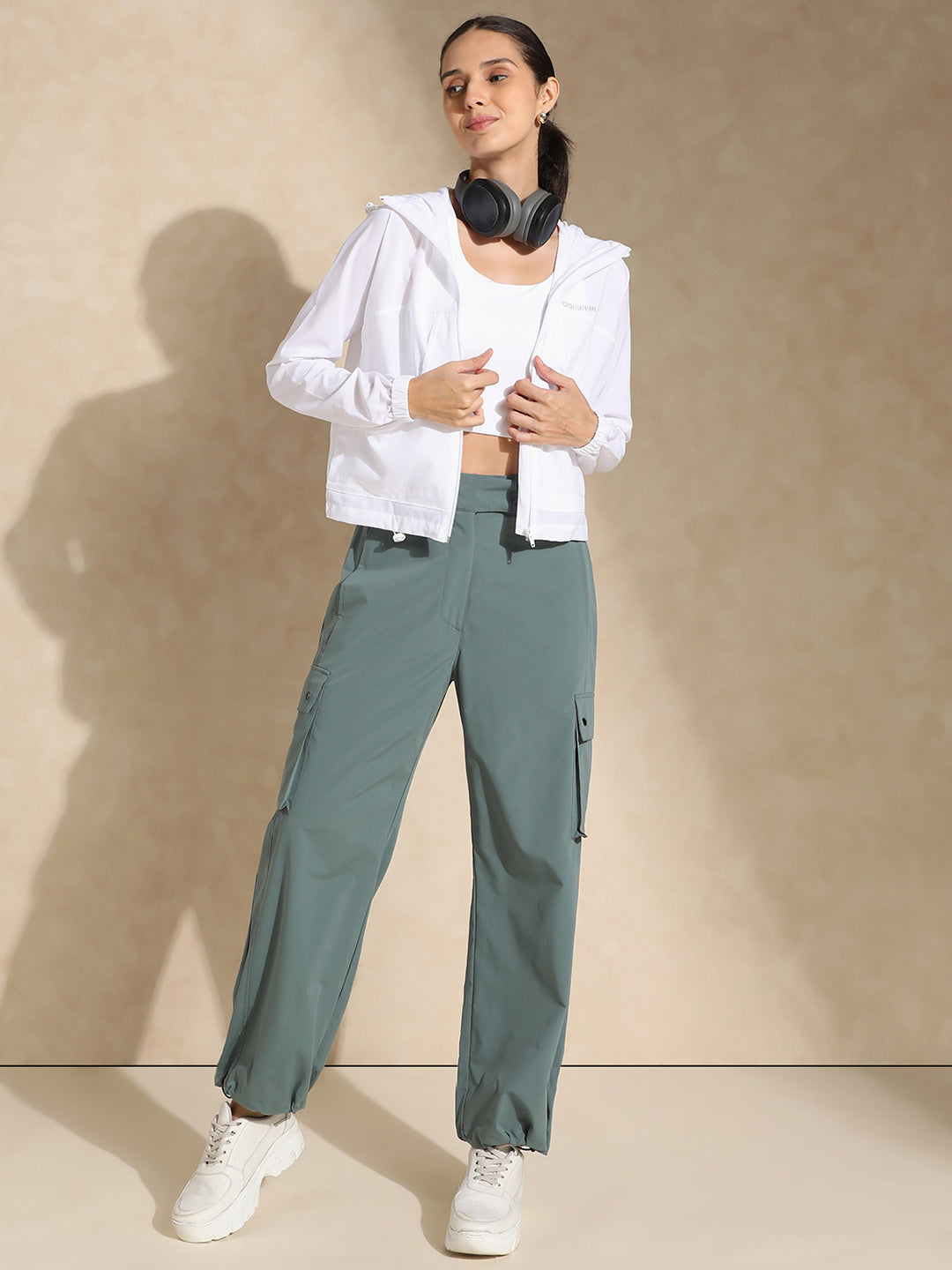 Shop-AeroTraq Cargo Pants Sea Green