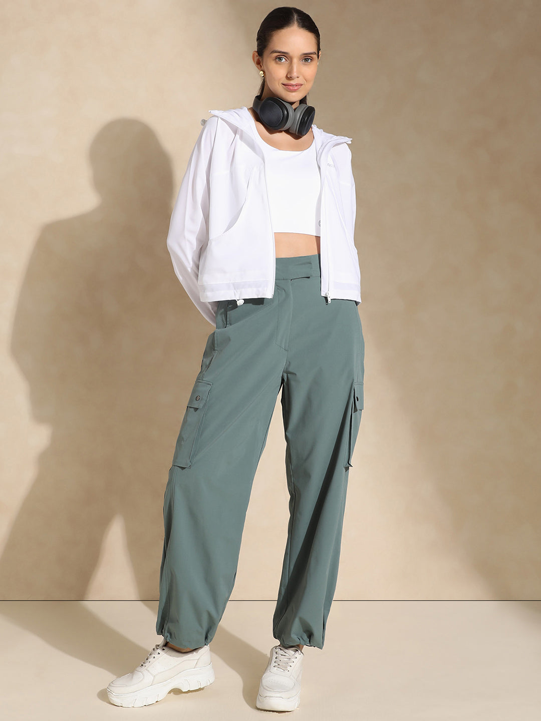 Shop-AeroTraq Cargo Pants Sea Green