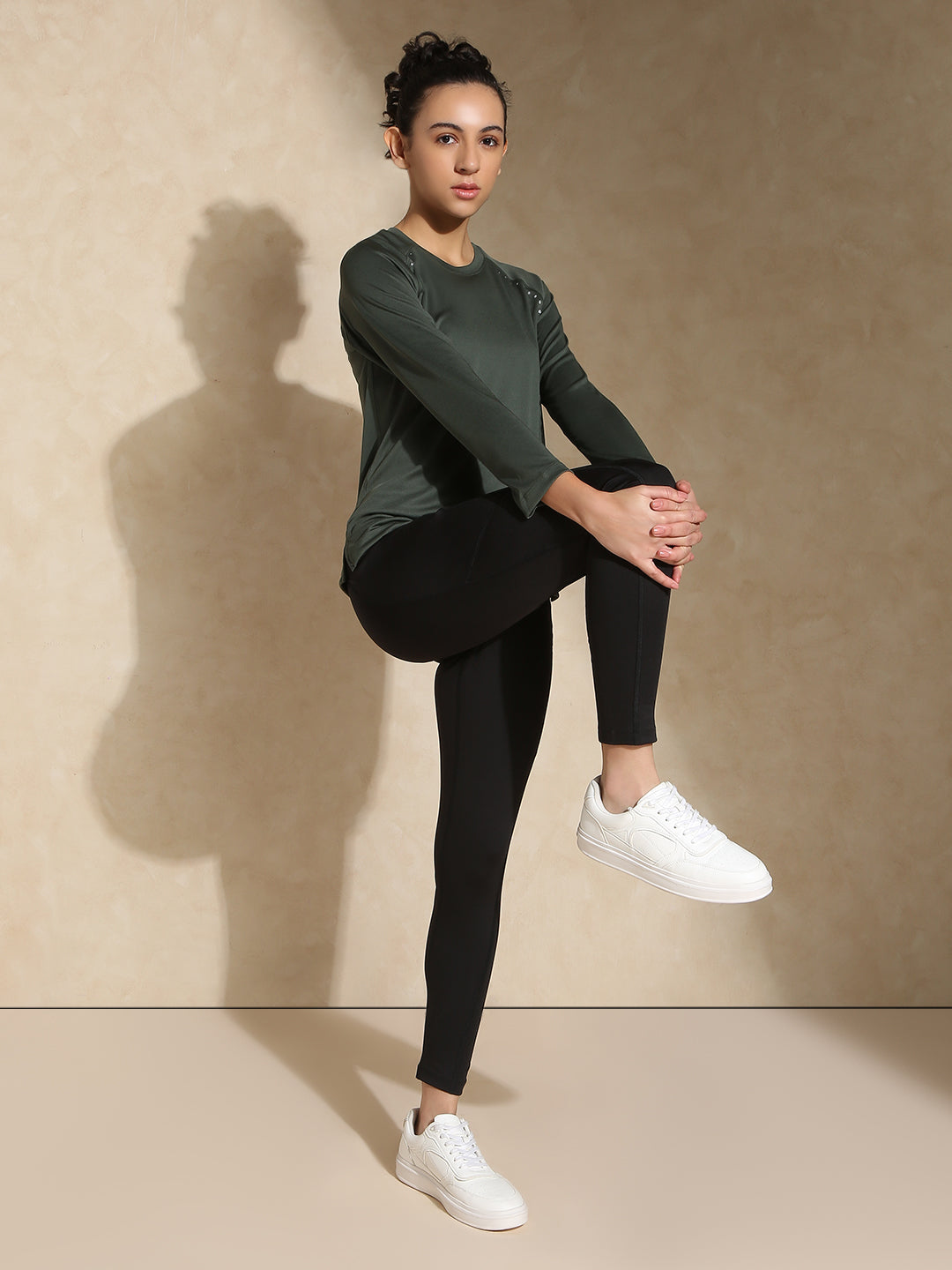 Shop-Aero TraqDry Long Sleeve Tee Olive