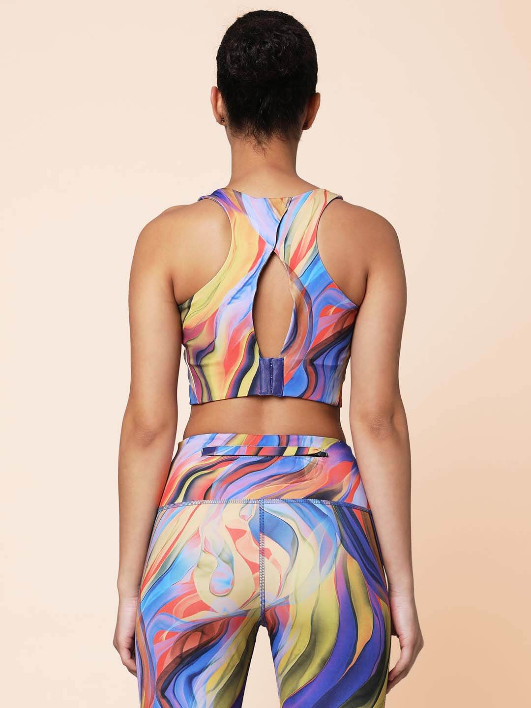 Shop-Radiance Print High Impact Action Bra & Luxe Leggings