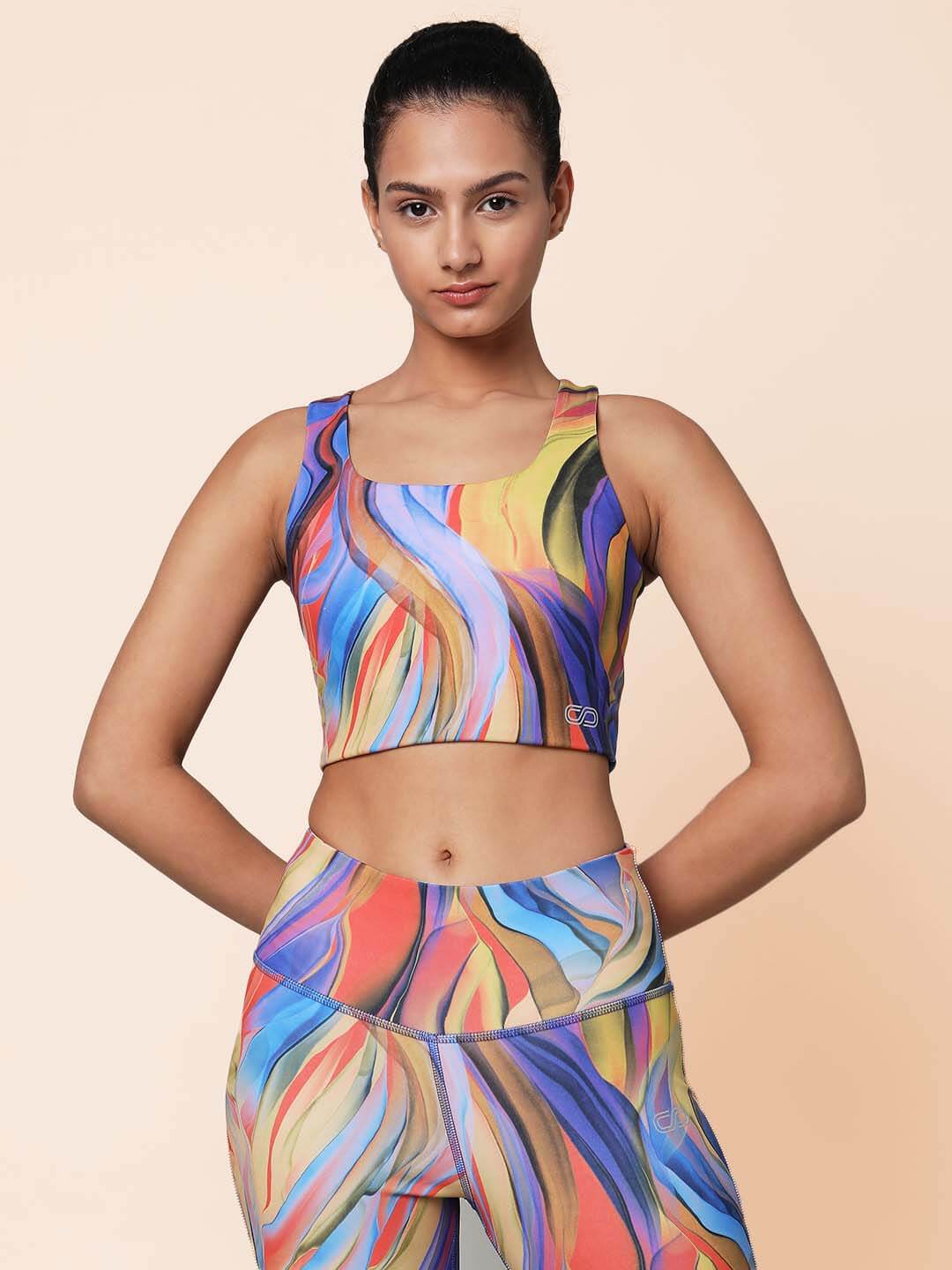 Shop-Radiance Print High Impact Action Bra & Luxe Leggings