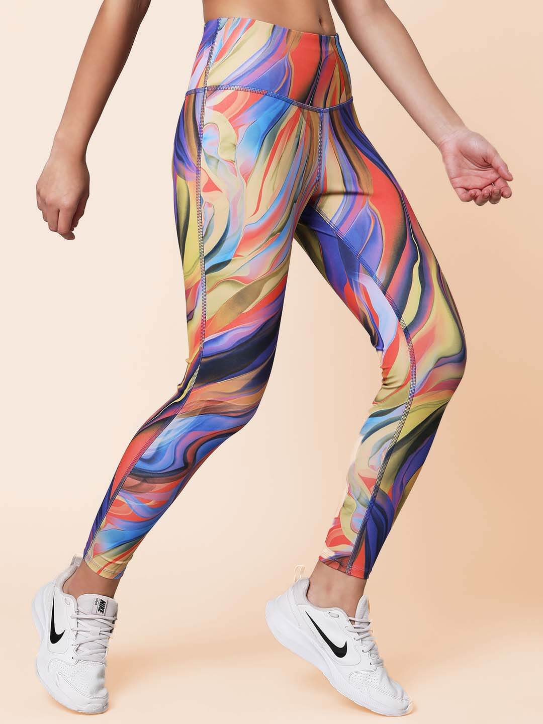 Shop-Radiance Print High Impact Action Bra & Luxe Leggings