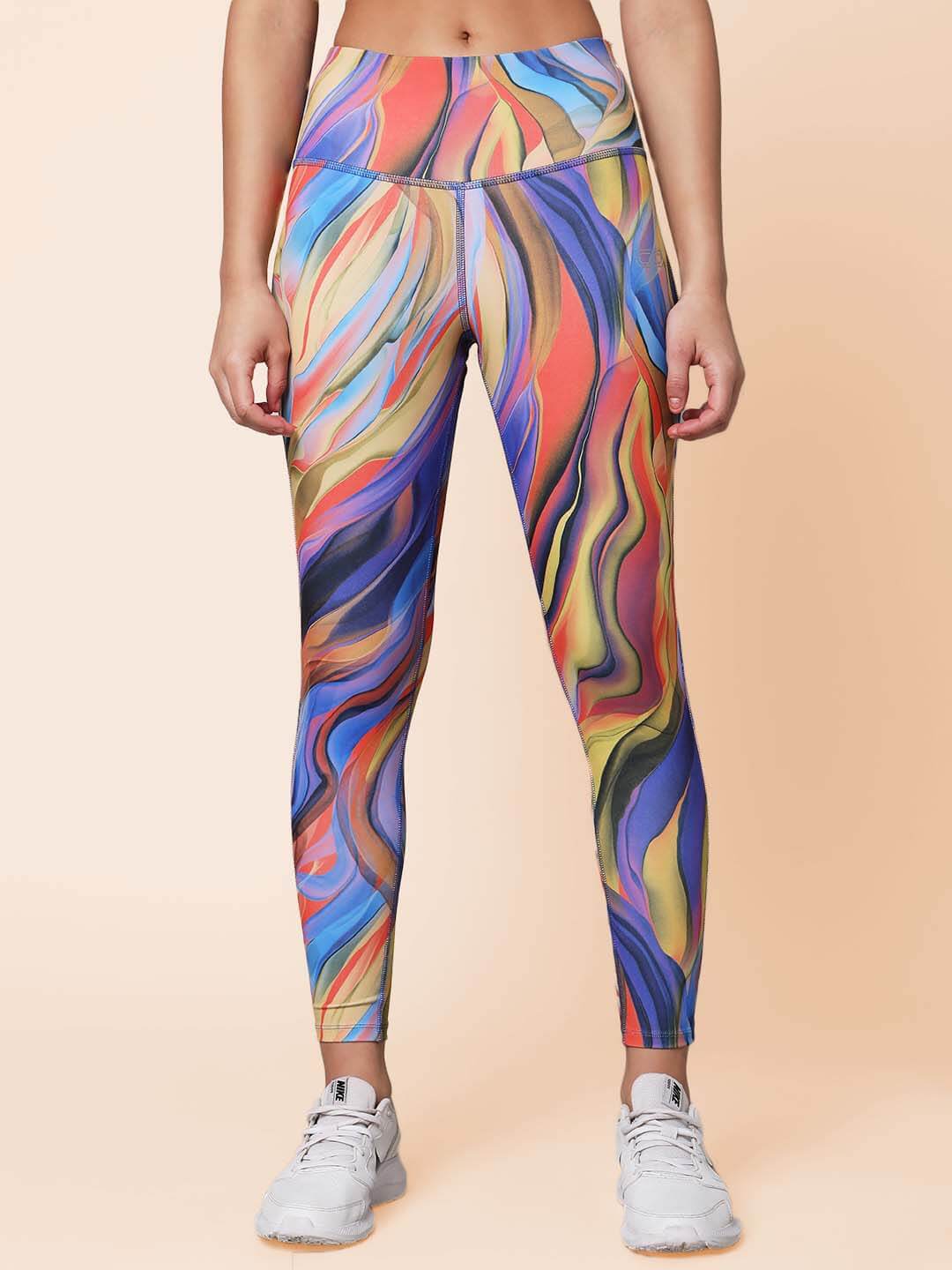 Shop-Radiance Print High Impact Action Bra & Luxe Leggings